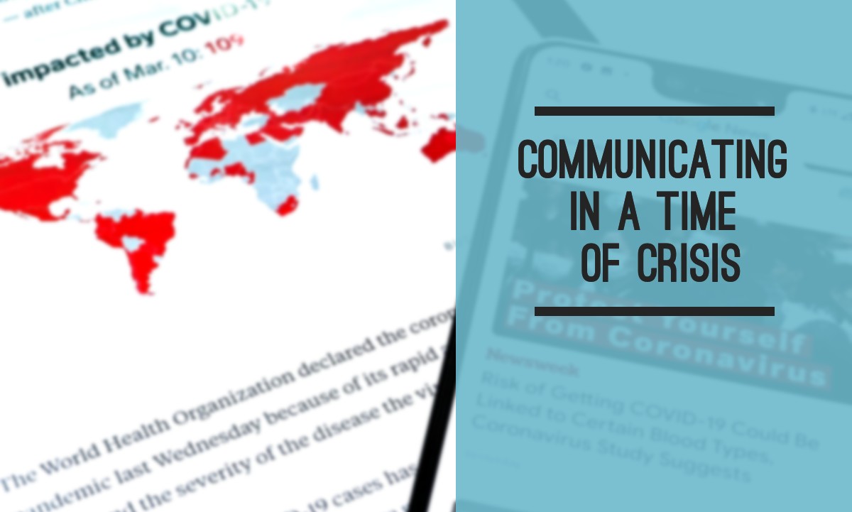 Comunicar en tiempos de crisis: banner